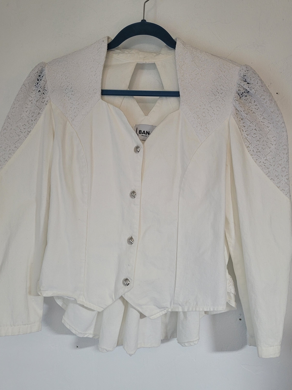 Banjo, Retro, Western Blouse